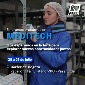 invitación Meditech 2026 para asistir a la feria de salud